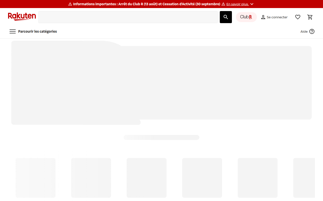 Screenshot van fr.shopping.rakuten.com