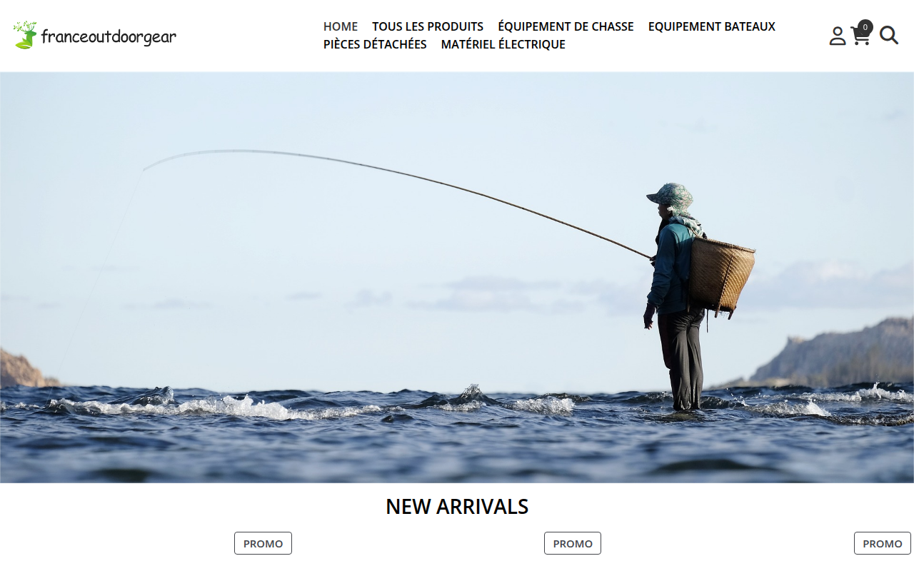 Screenshot van franceoutdoorgear.com