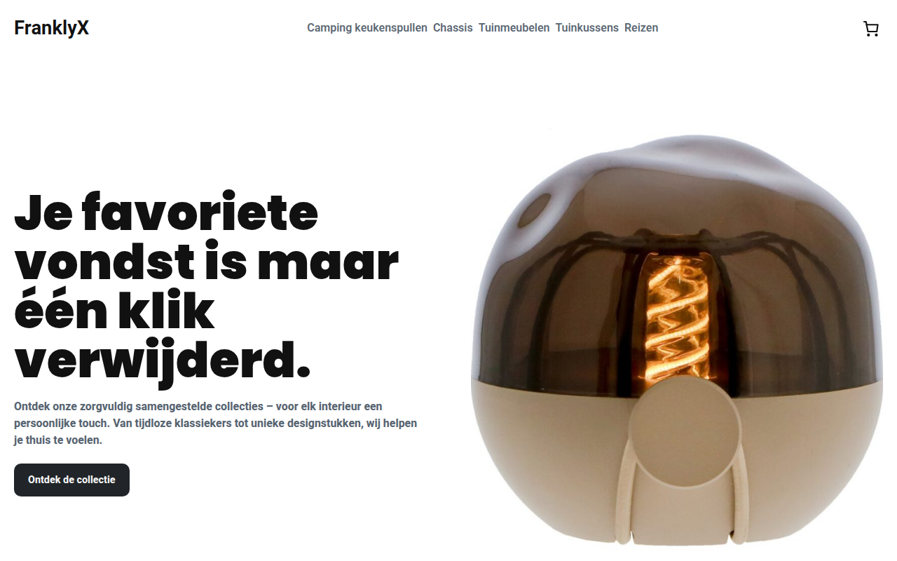 Screenshot van franklyx.com