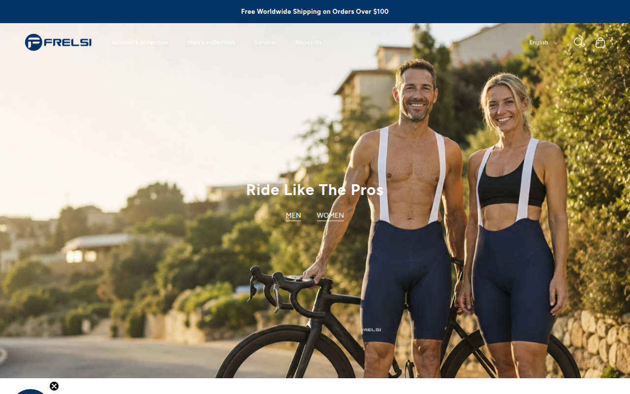 Screenshot van Frelsicycling