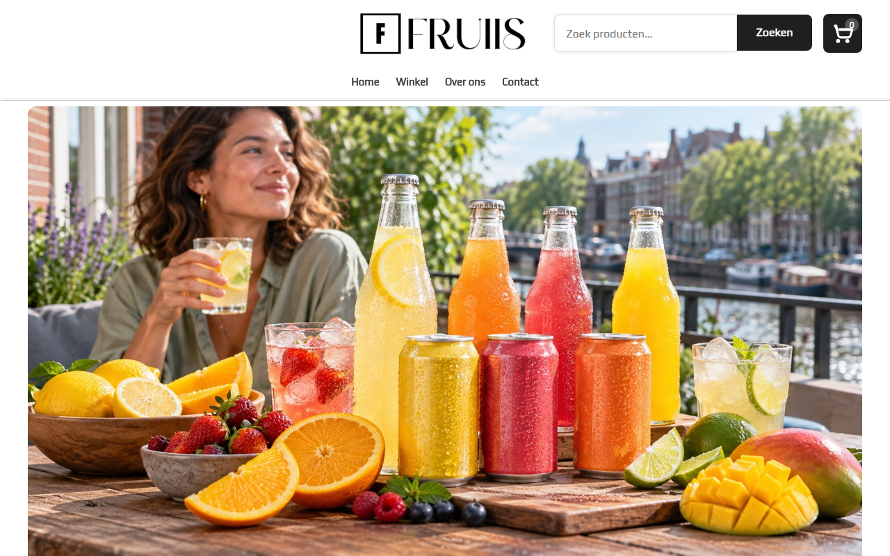 Screenshot van fruitfris.com
