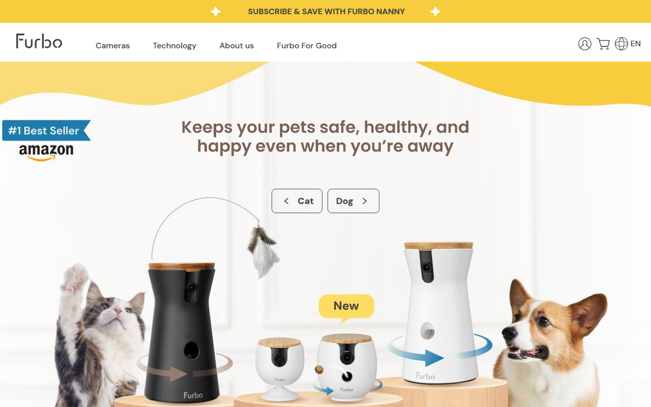 Screenshot van furbo.com
