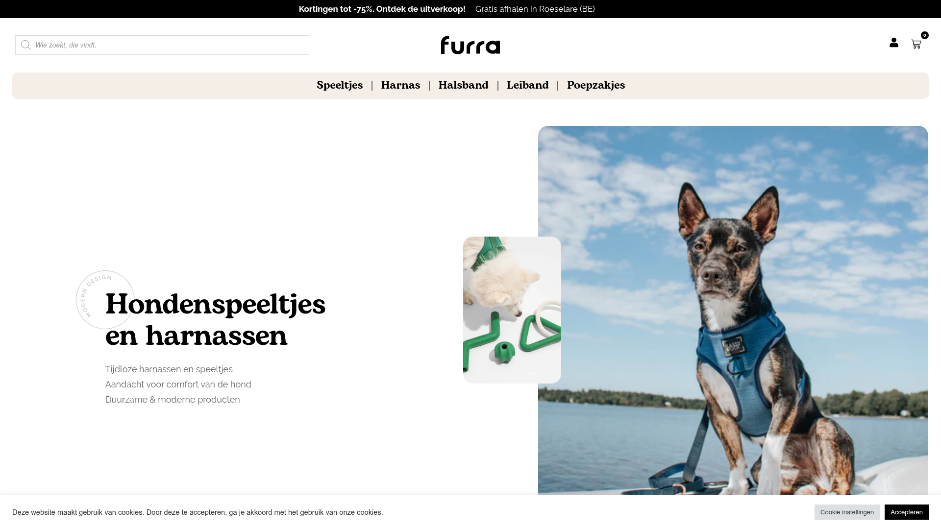 Screenshot van furra.be
