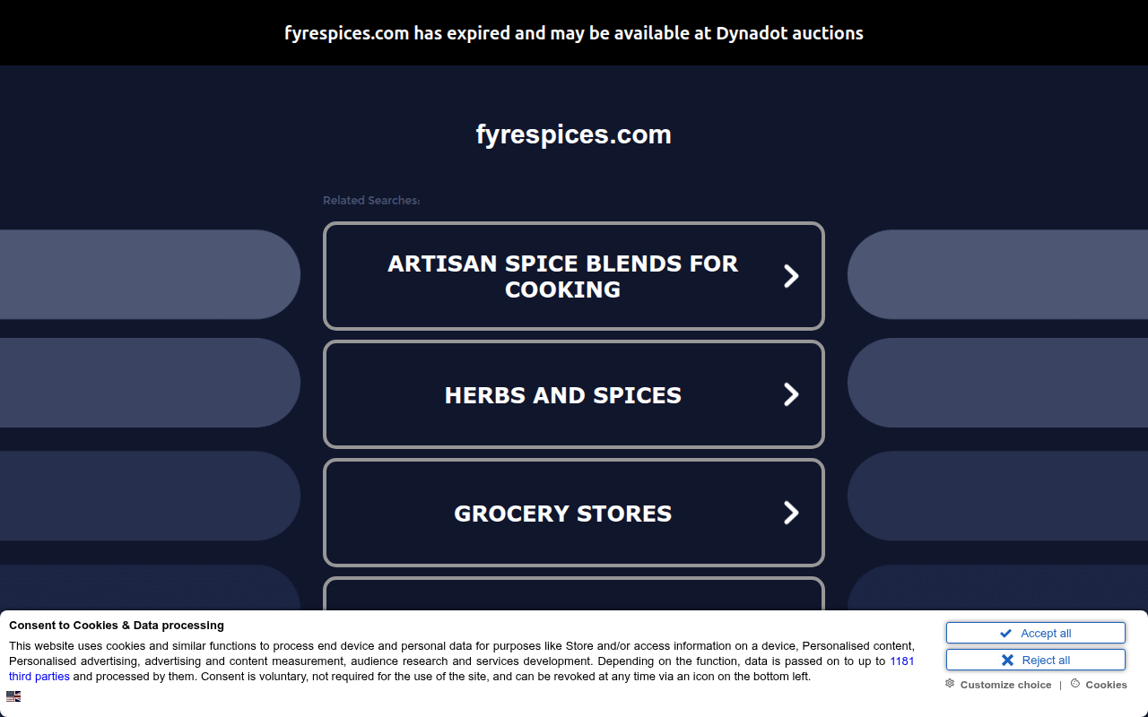 Screenshot van Fyrespices