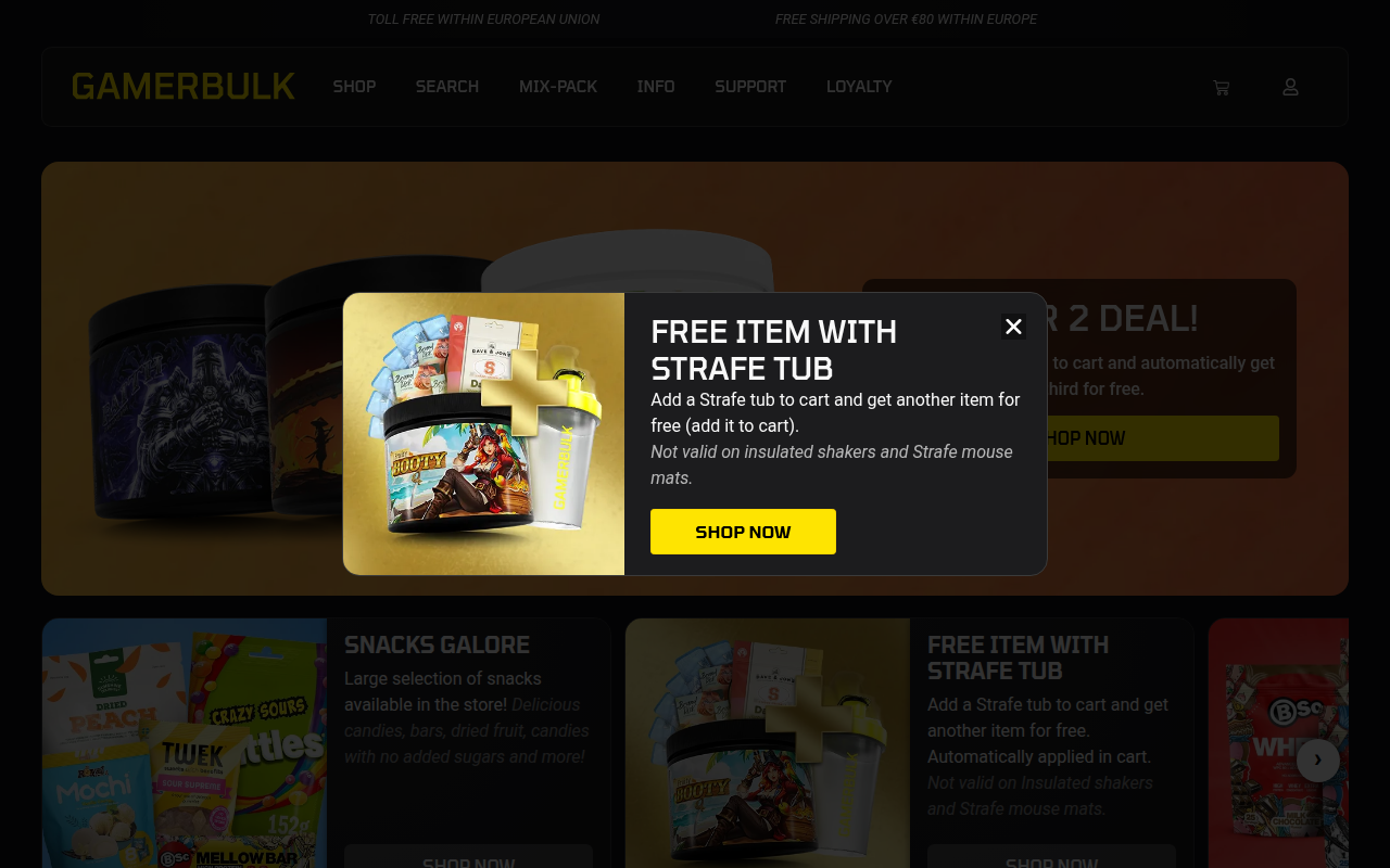 Screenshot van gamerbulk.com