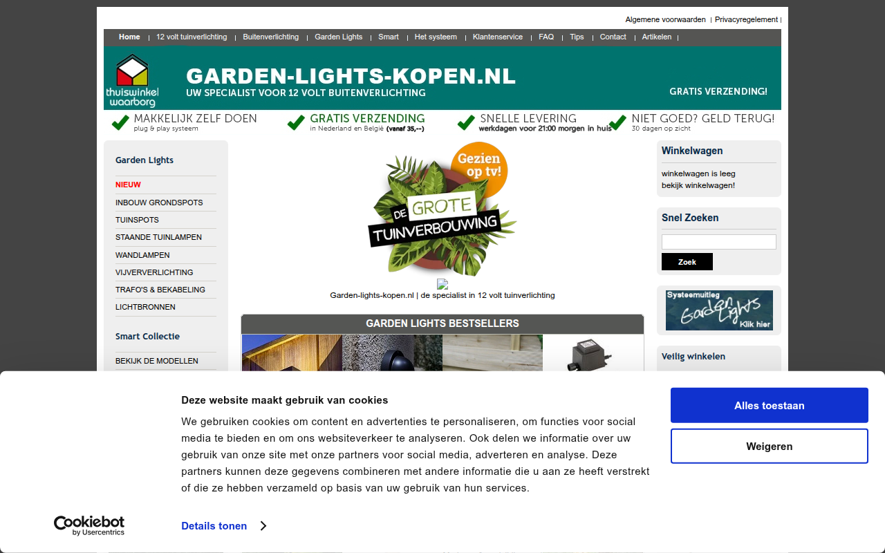 Screenshot van garden-lights-kopen.nl