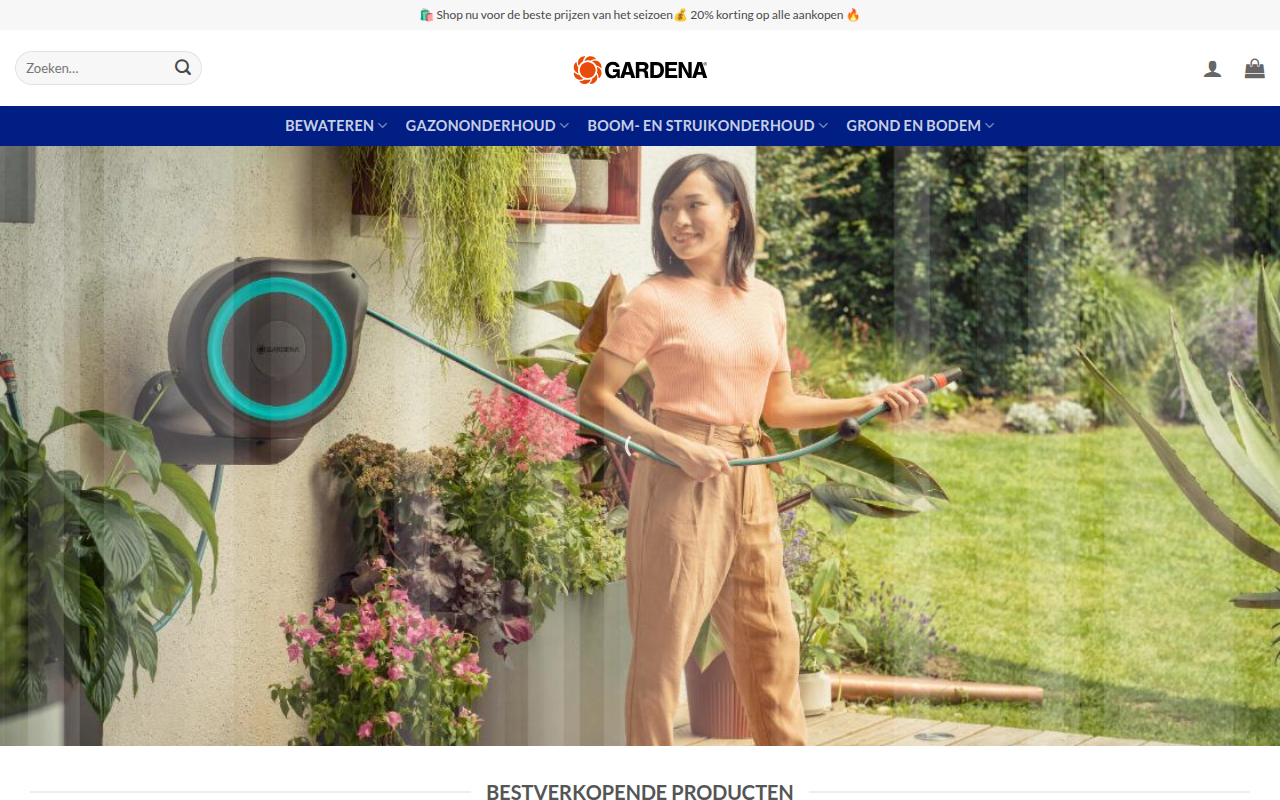 Screenshot van gardenawinkel.com