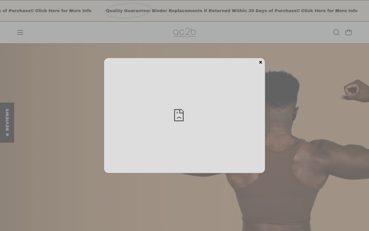 Screenshot van gc2b.co