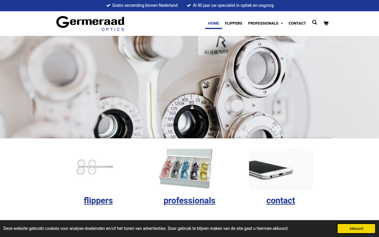 Screenshot van germeraad.nl