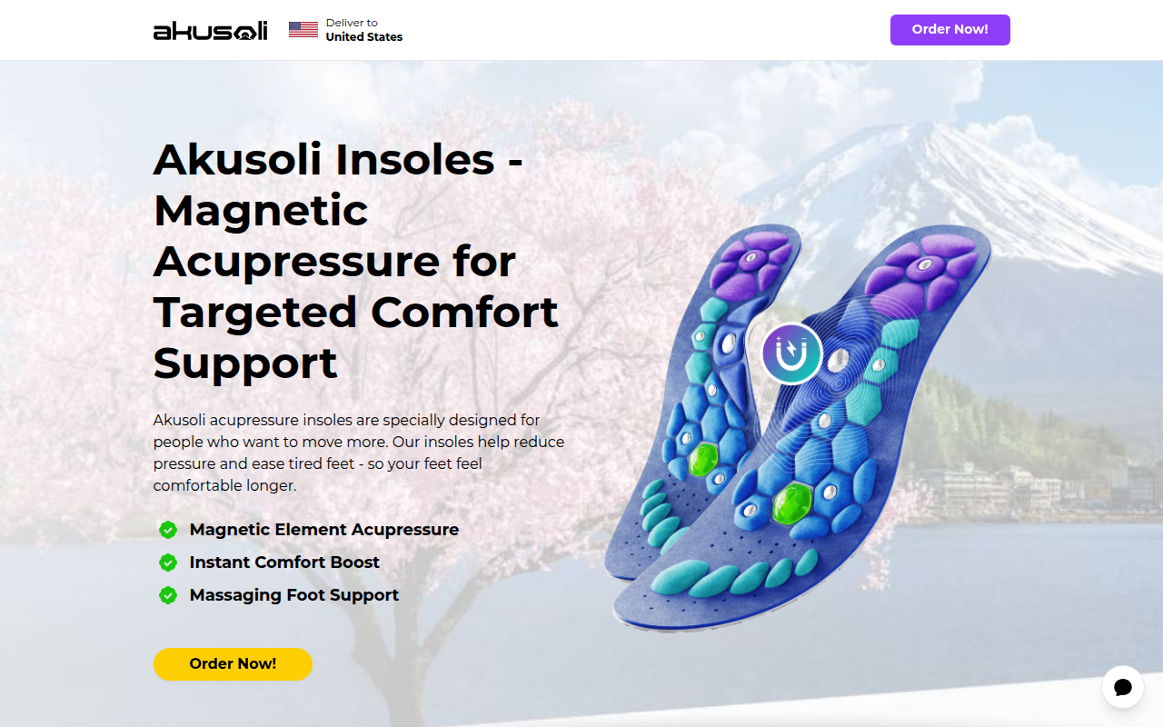 Screenshot van get-akusoli.com