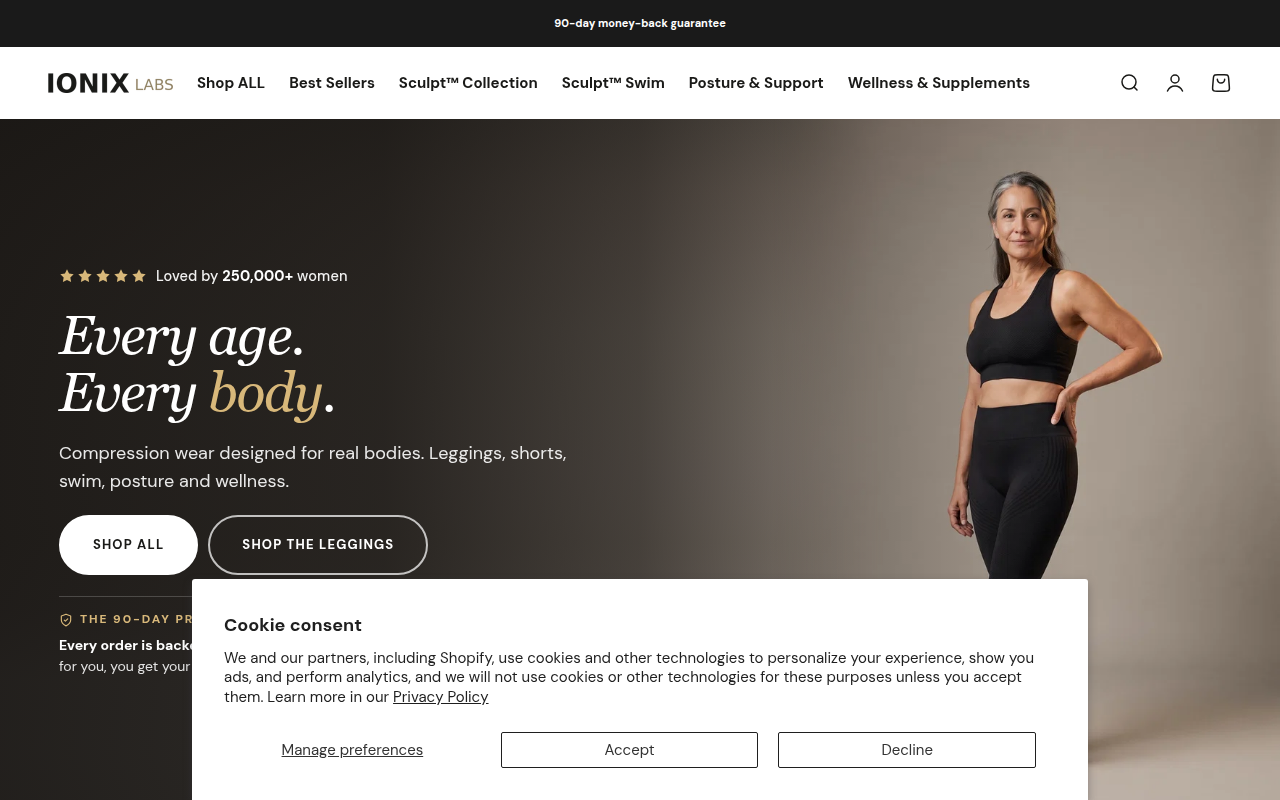 Screenshot van getionix.com