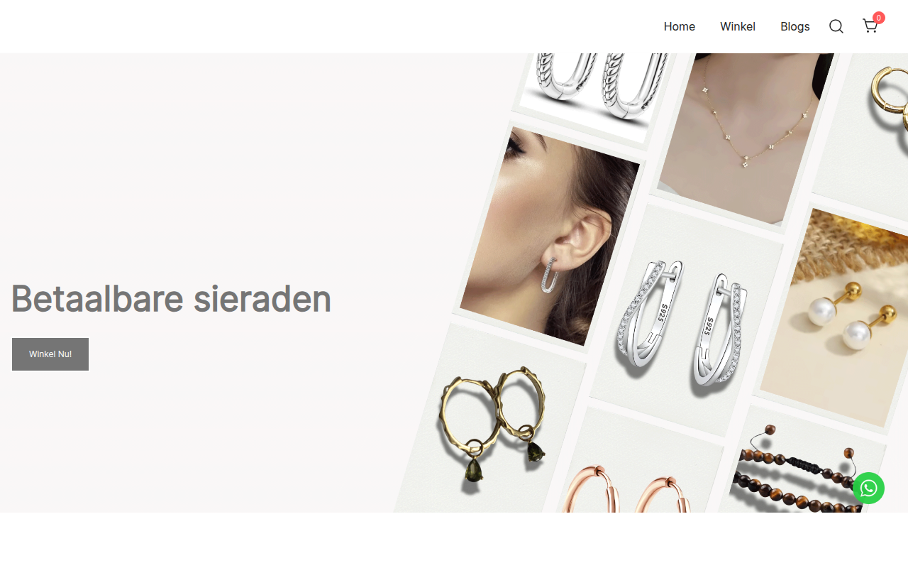 Screenshot van gifts4less.nl