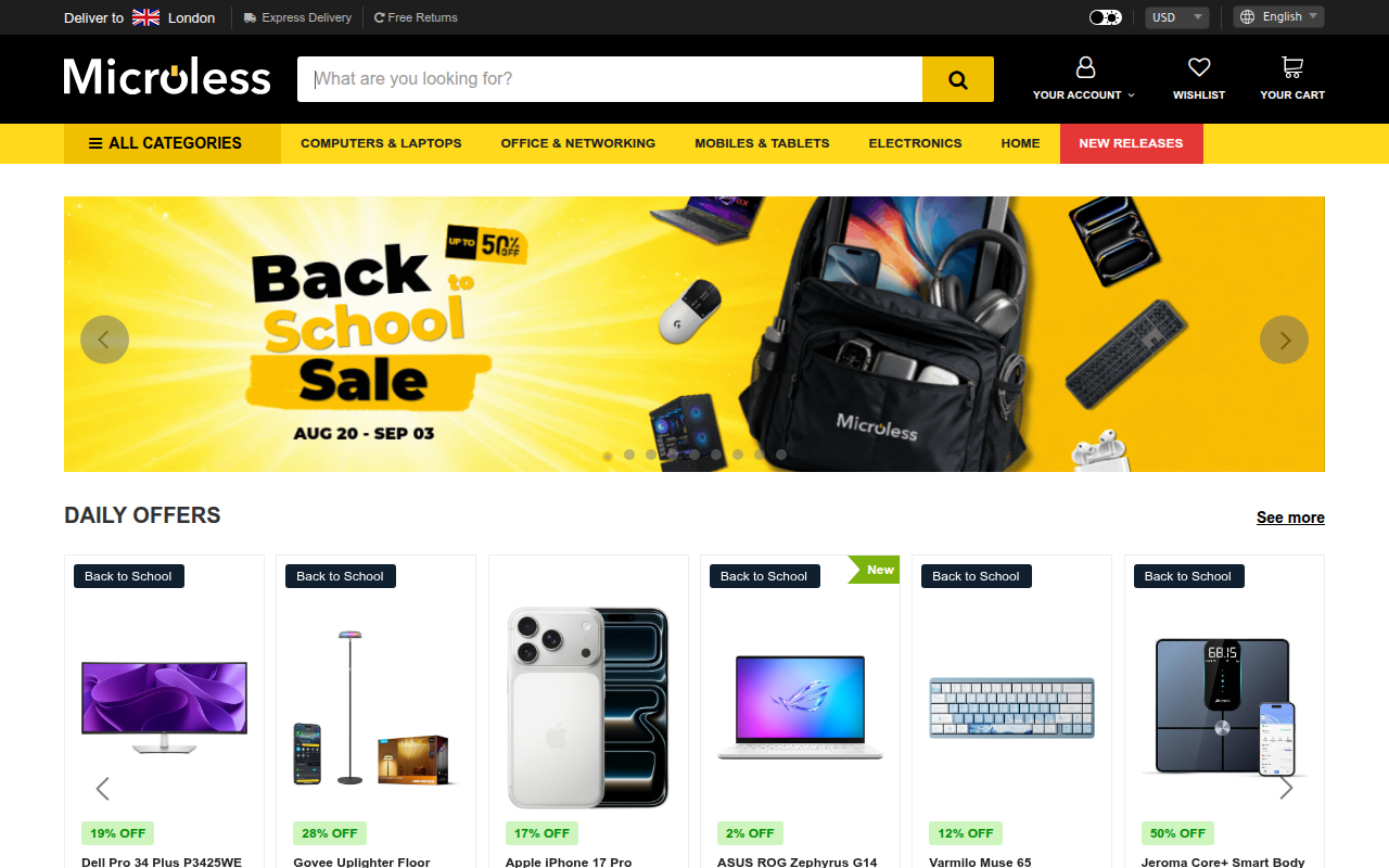 Screenshot van global.microless.com