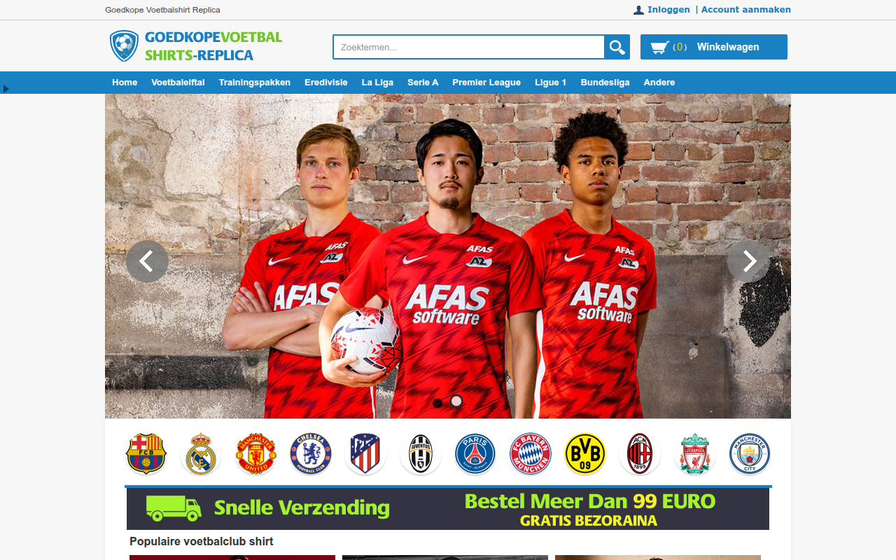Screenshot van goedkopevoetbalshirts-replica.net
