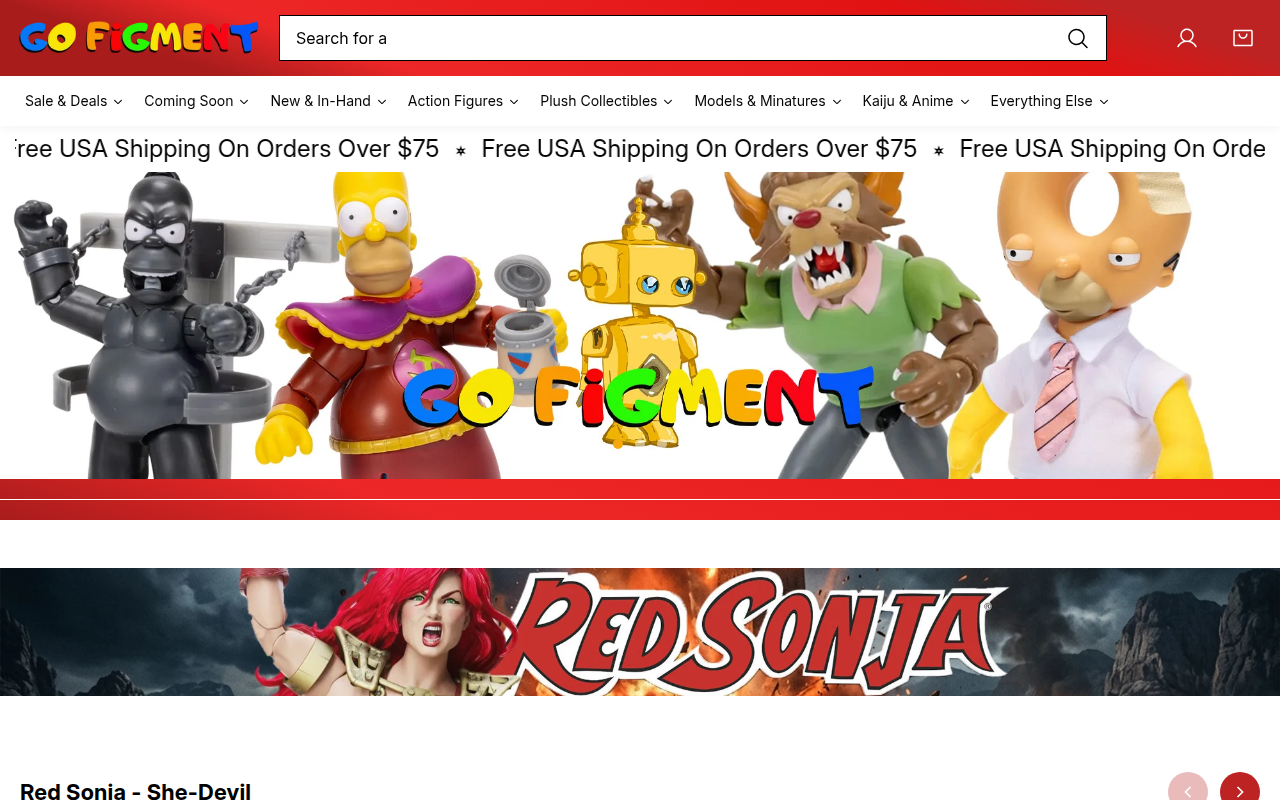 Screenshot van gofigment.com