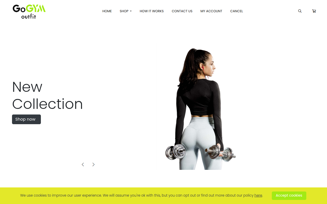 Screenshot van gogymoutfit.com