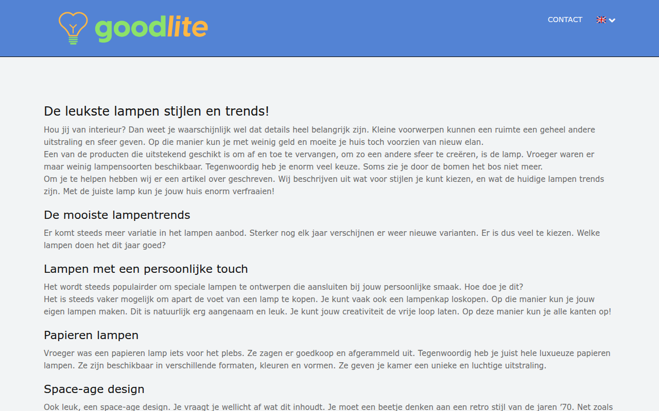 Screenshot van Goodlite