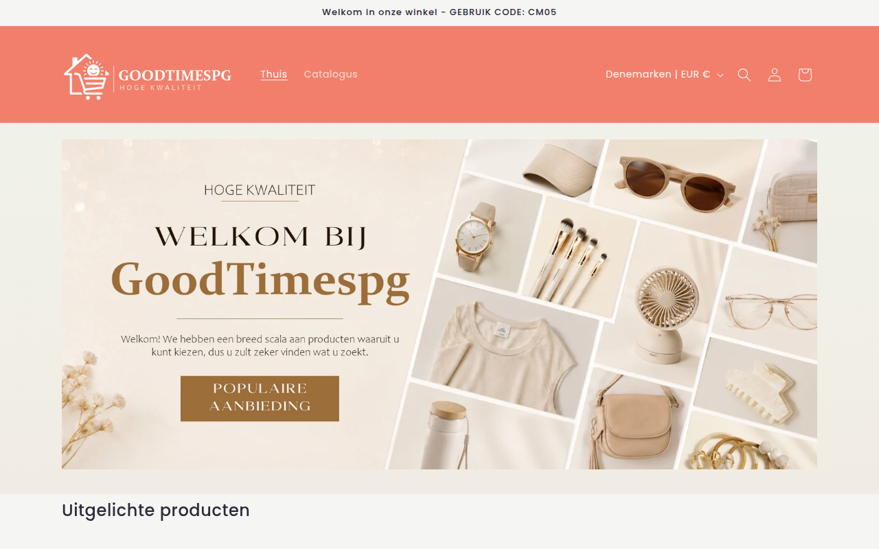 Screenshot van goodtimespg.com