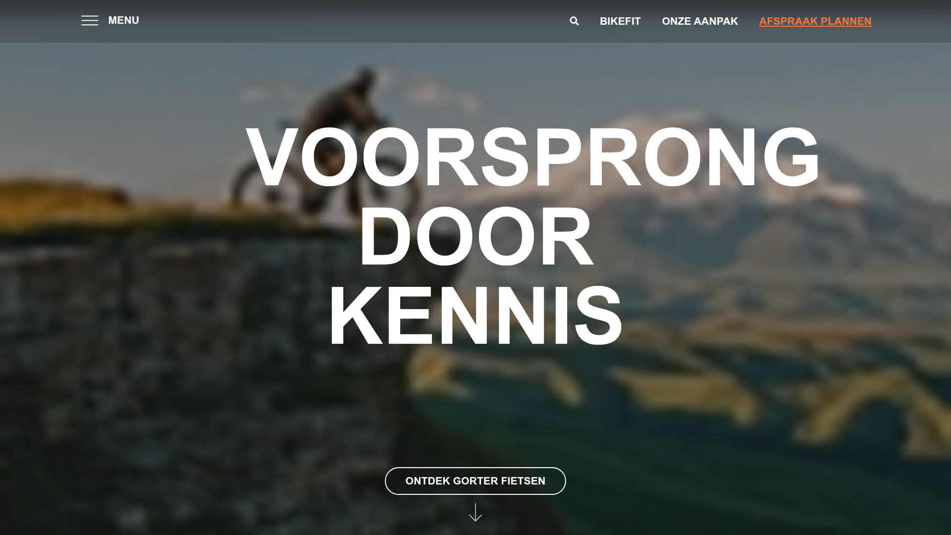 Screenshot van gortertweewielers.nl