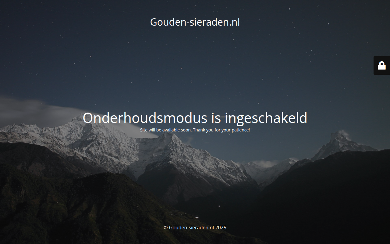 Screenshot van gouden-sieraden.nl