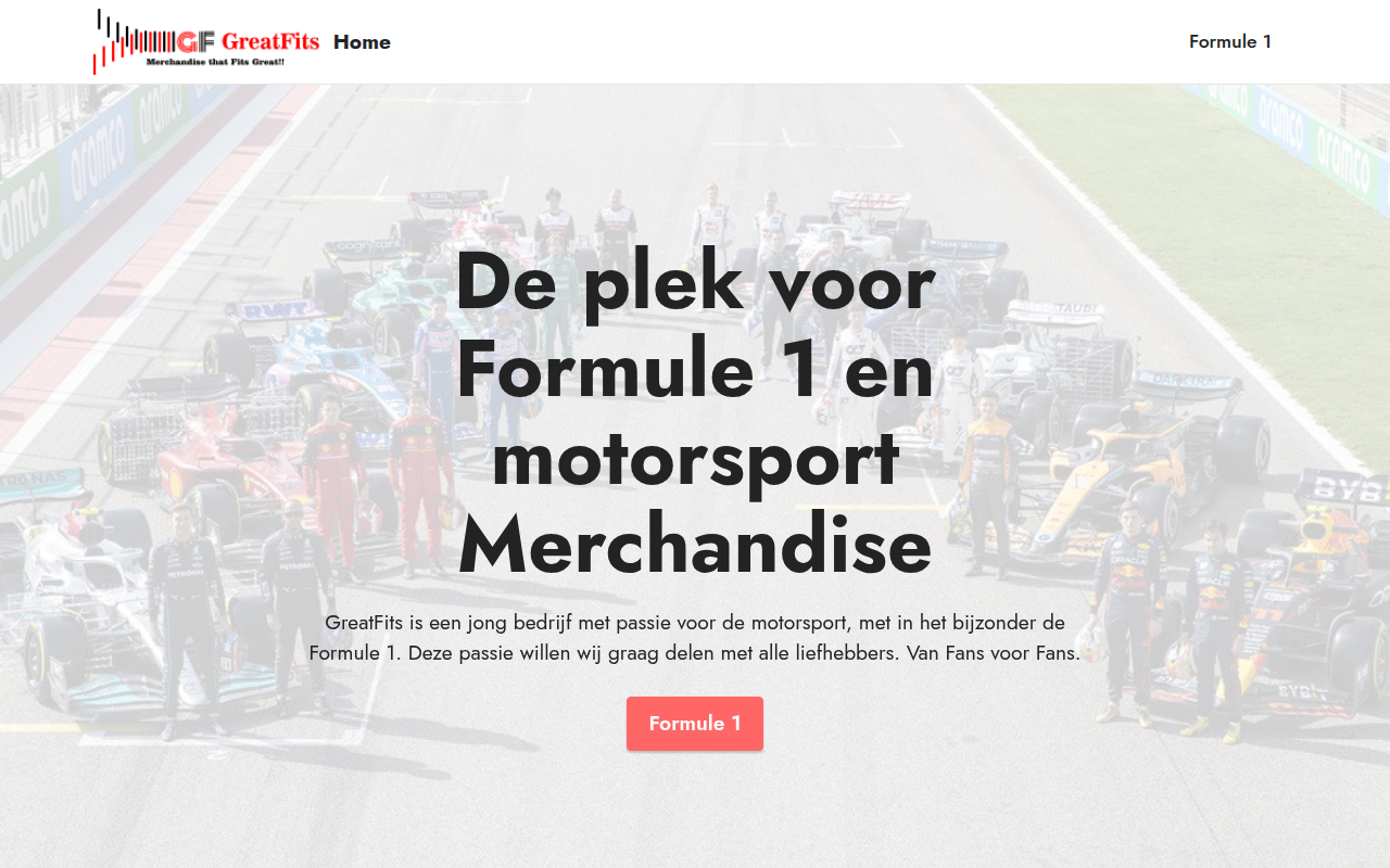 Screenshot van greatfits.nl
