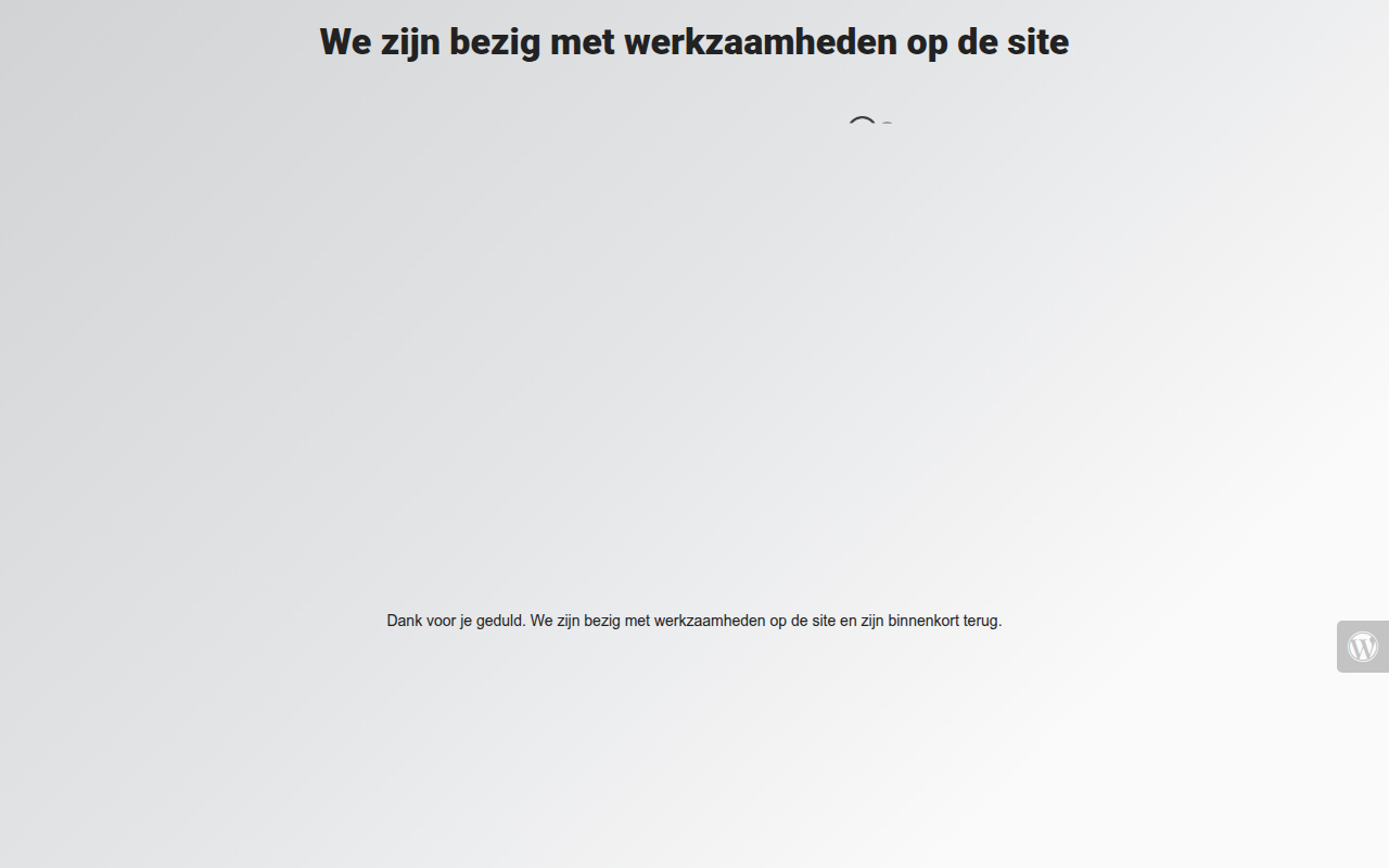Screenshot van grootaers.nl