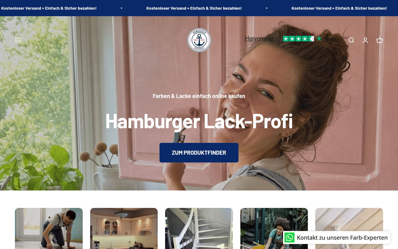 Screenshot van hamburgerlackprofi.de