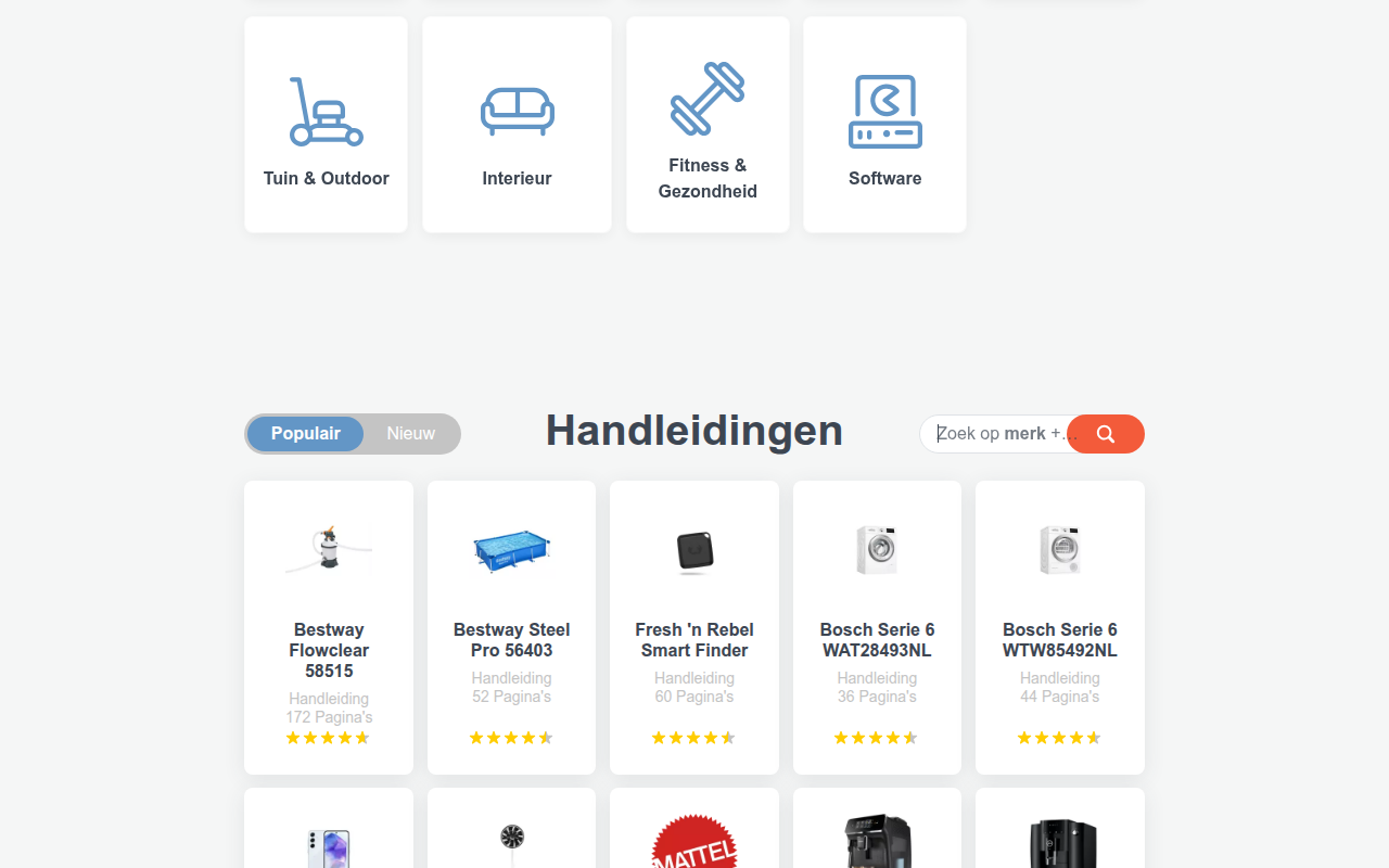 Screenshot van handleidi.ng