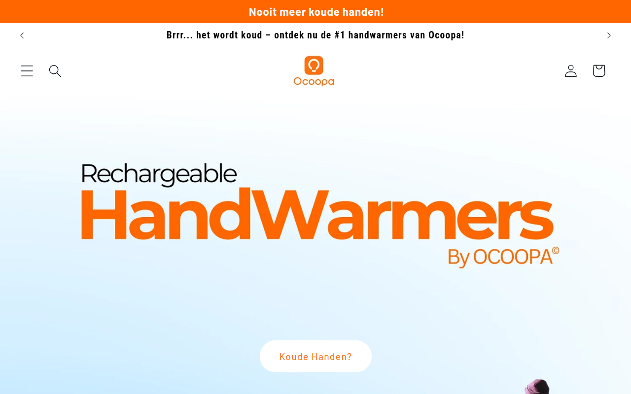 Screenshot van handwarmerkopen.nl