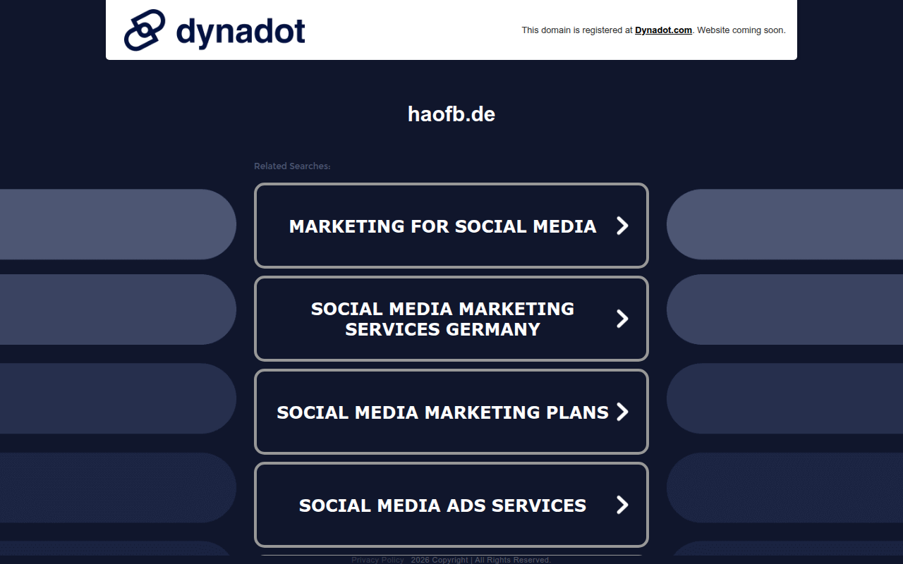 Screenshot van haofb.de
