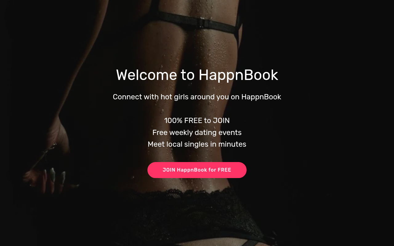 Screenshot van happnbook.com