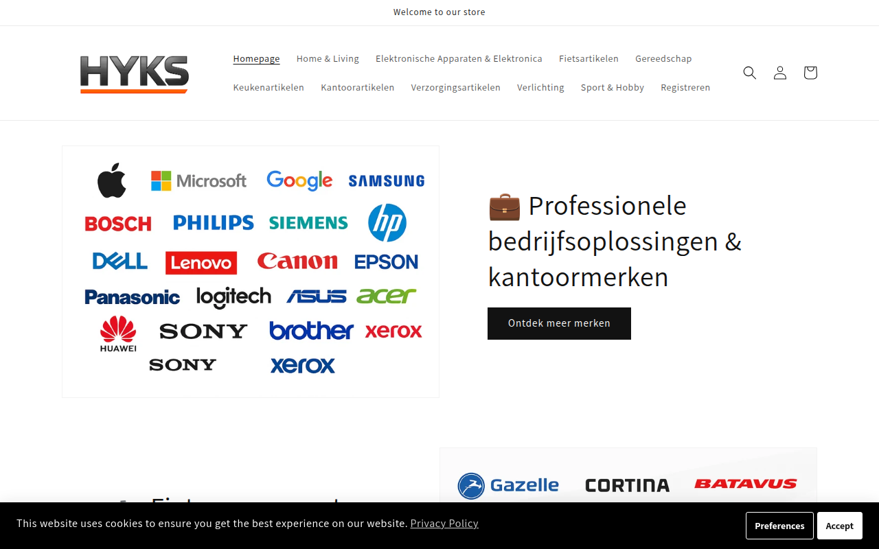 Screenshot van happy-shopping.nl