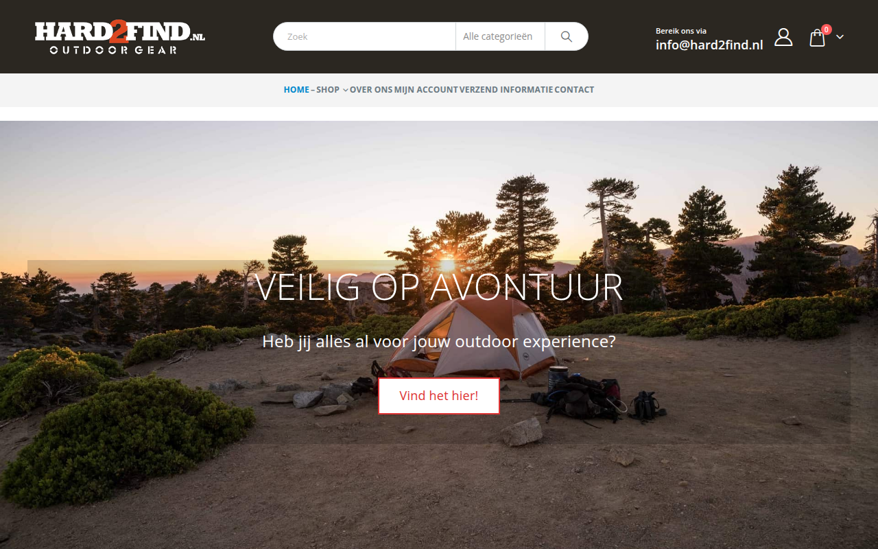 Screenshot van hard2find.nl