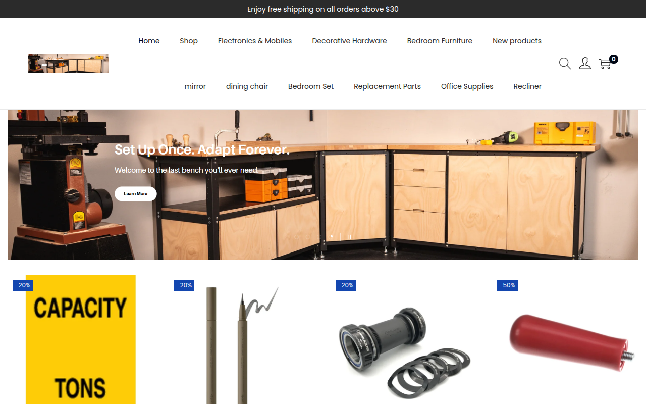 Screenshot van hardwaresus.com