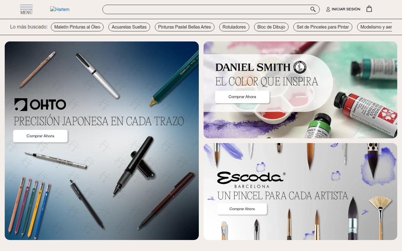 Screenshot van hartem.com