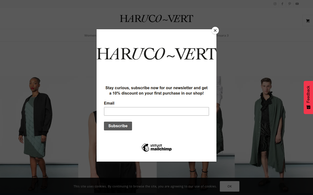 Screenshot van haruco-vert.com