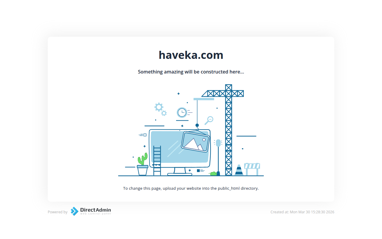 Screenshot van Haveka