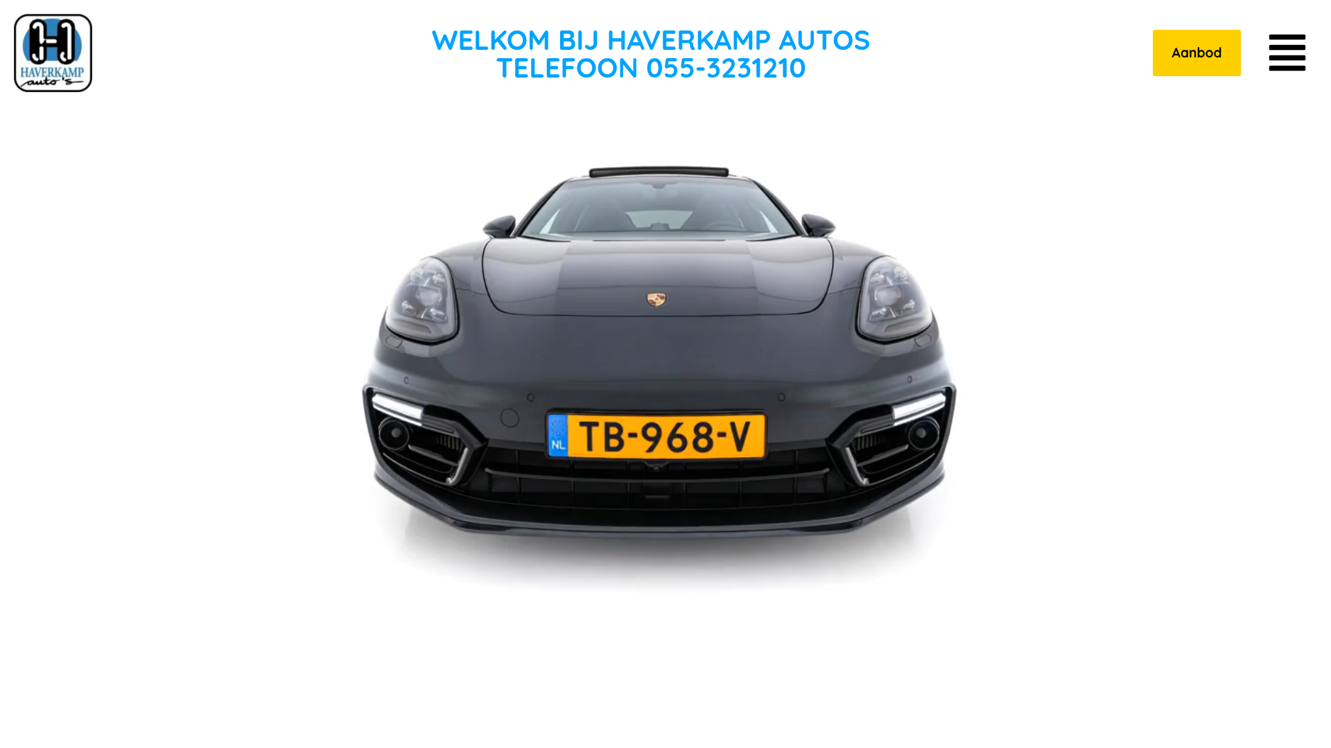 Screenshot van haverkamp.nl