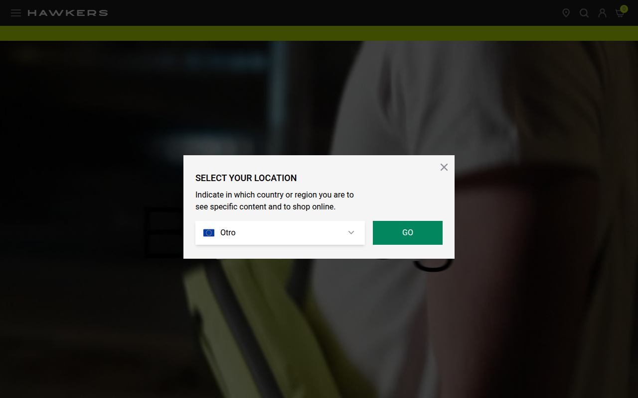 Screenshot van hawkersco.com