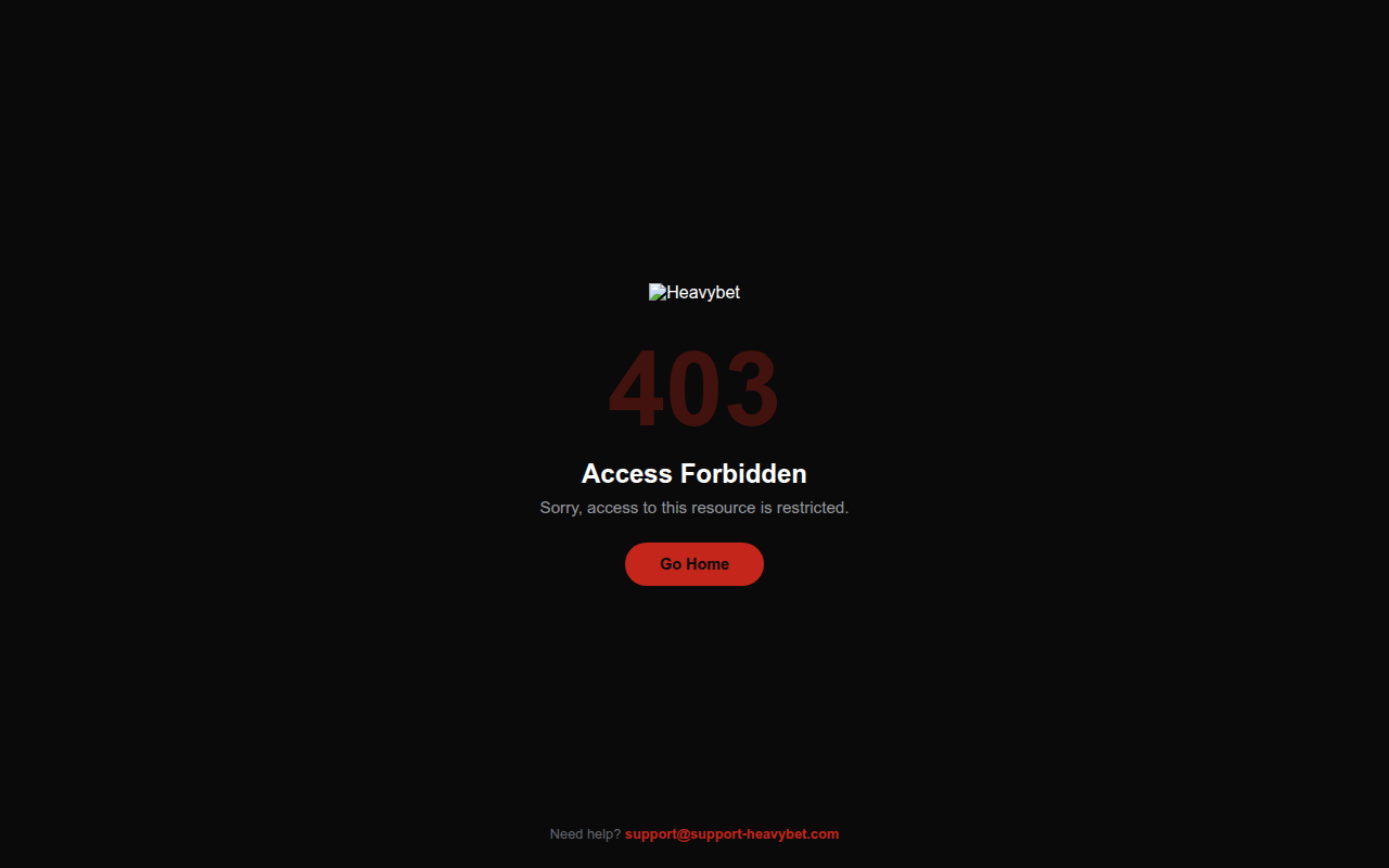 Screenshot van heavybet21.com