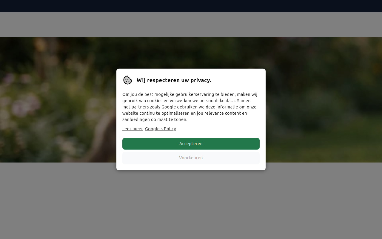 Screenshot van hebbr.nl