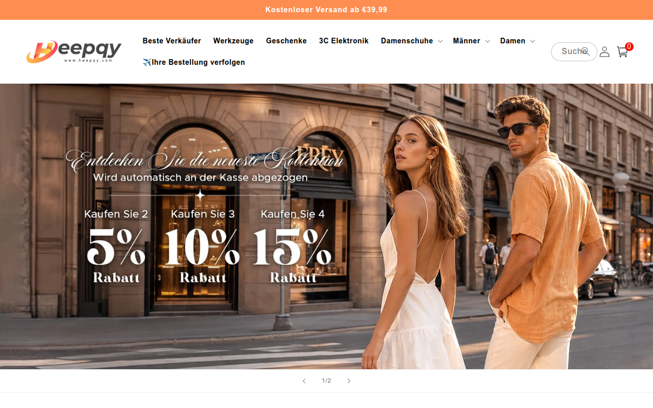 Screenshot van heepqy.com