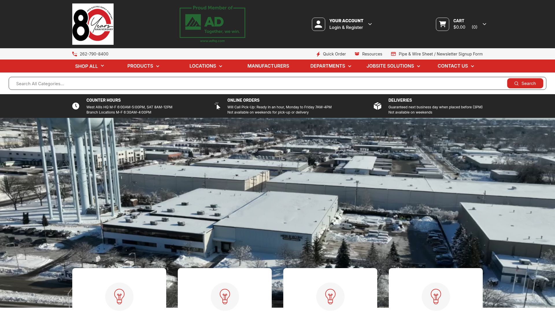 Screenshot van hein.com