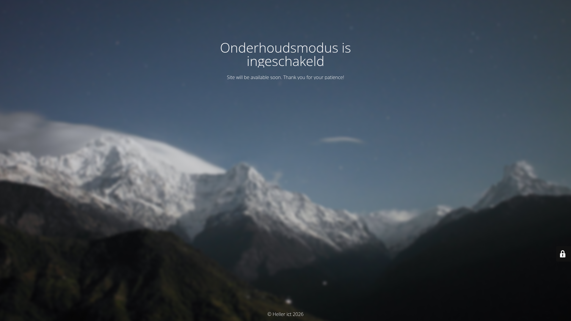 Screenshot van hellerict.nl