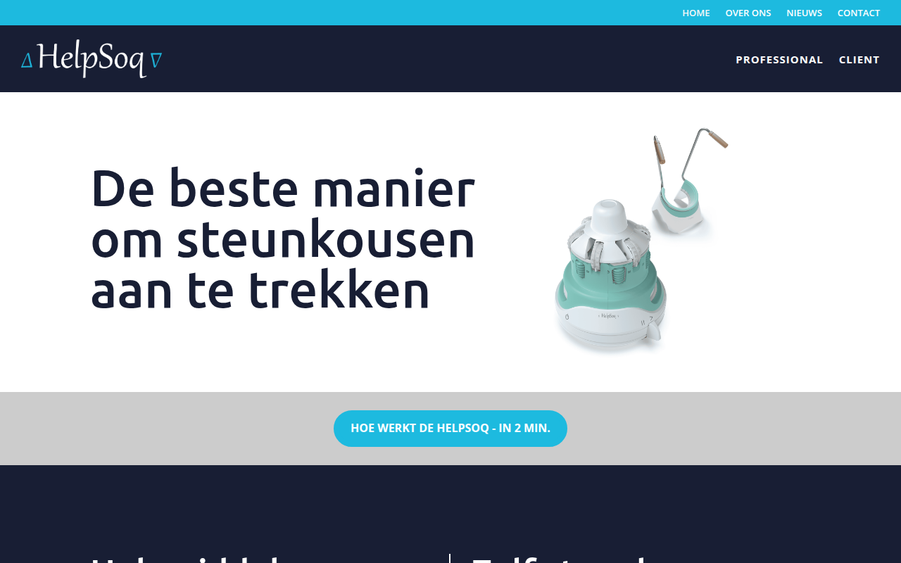 Screenshot van helpsoq.com