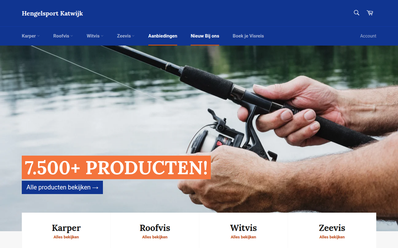 Screenshot van hengelsportkatwijk.nl