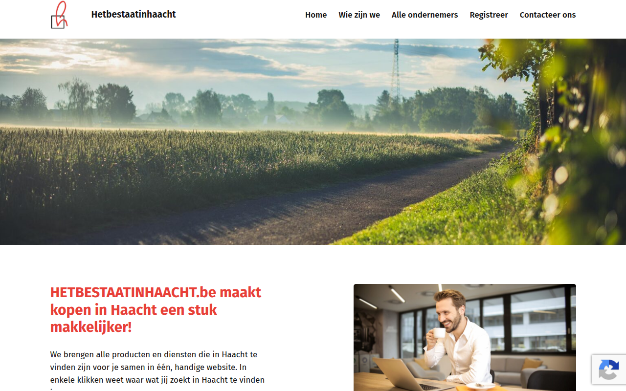 Screenshot van hetbestaatinhaacht.be