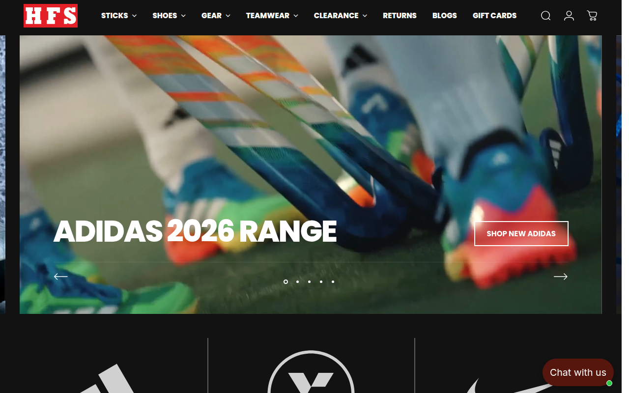 Screenshot van hfssport.com