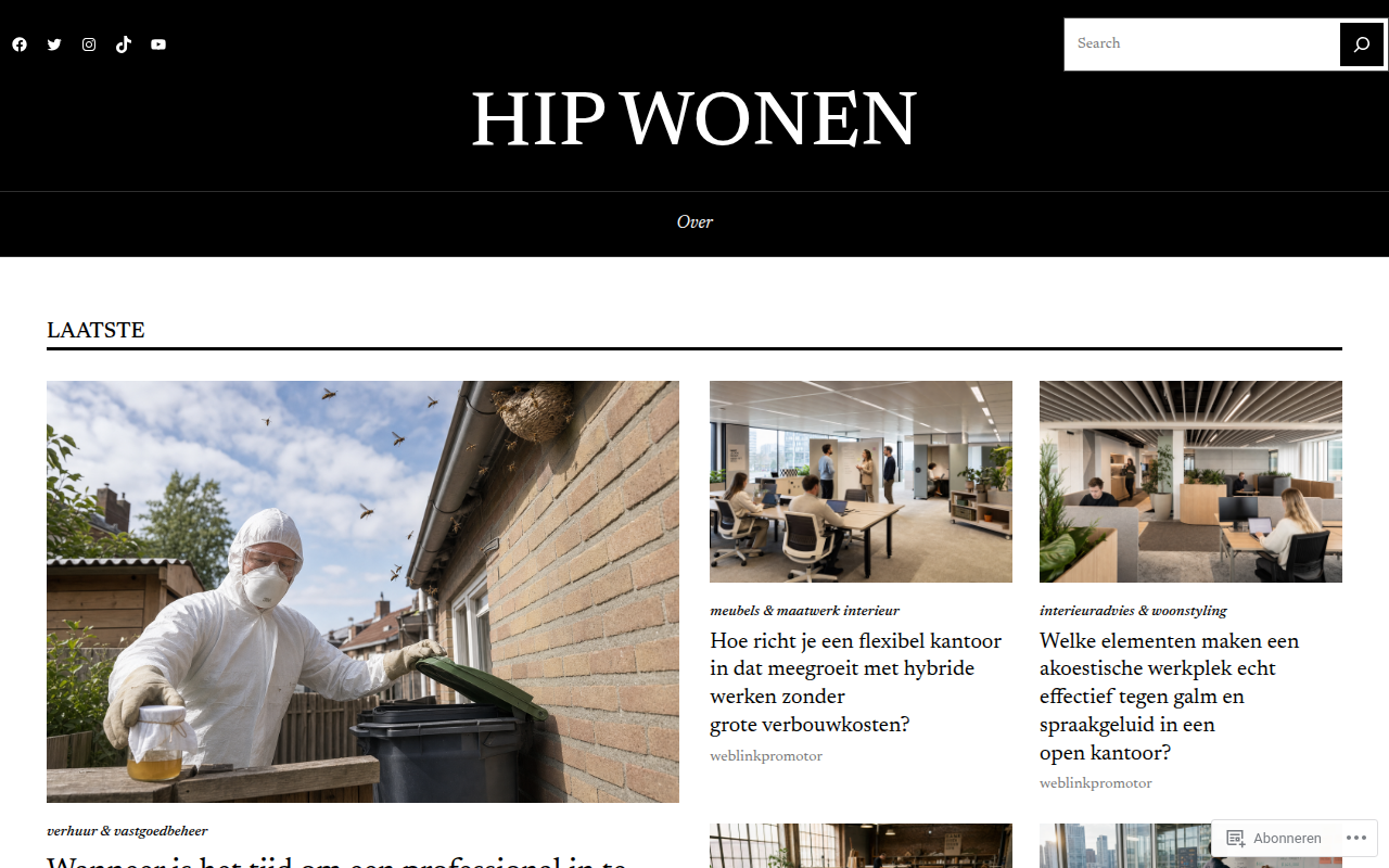 Screenshot van Hip-wonen