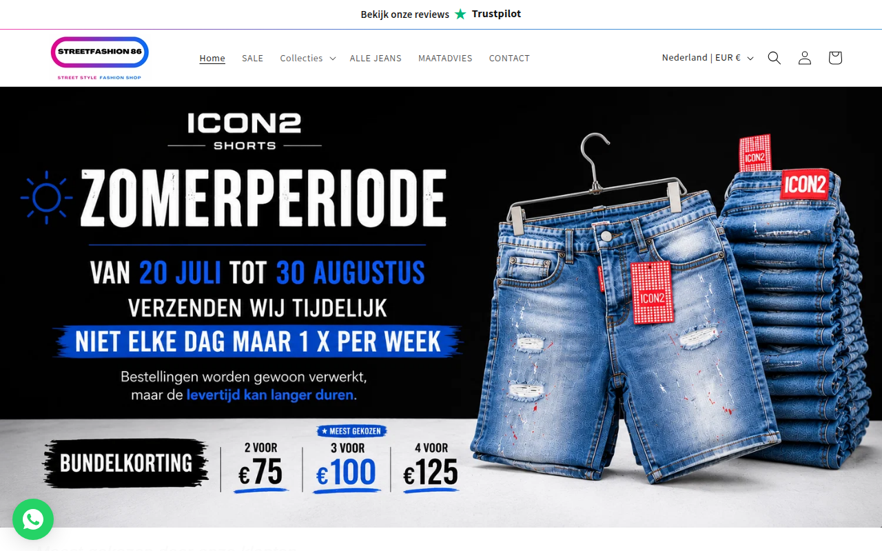 Screenshot van hiswayherenmode.com